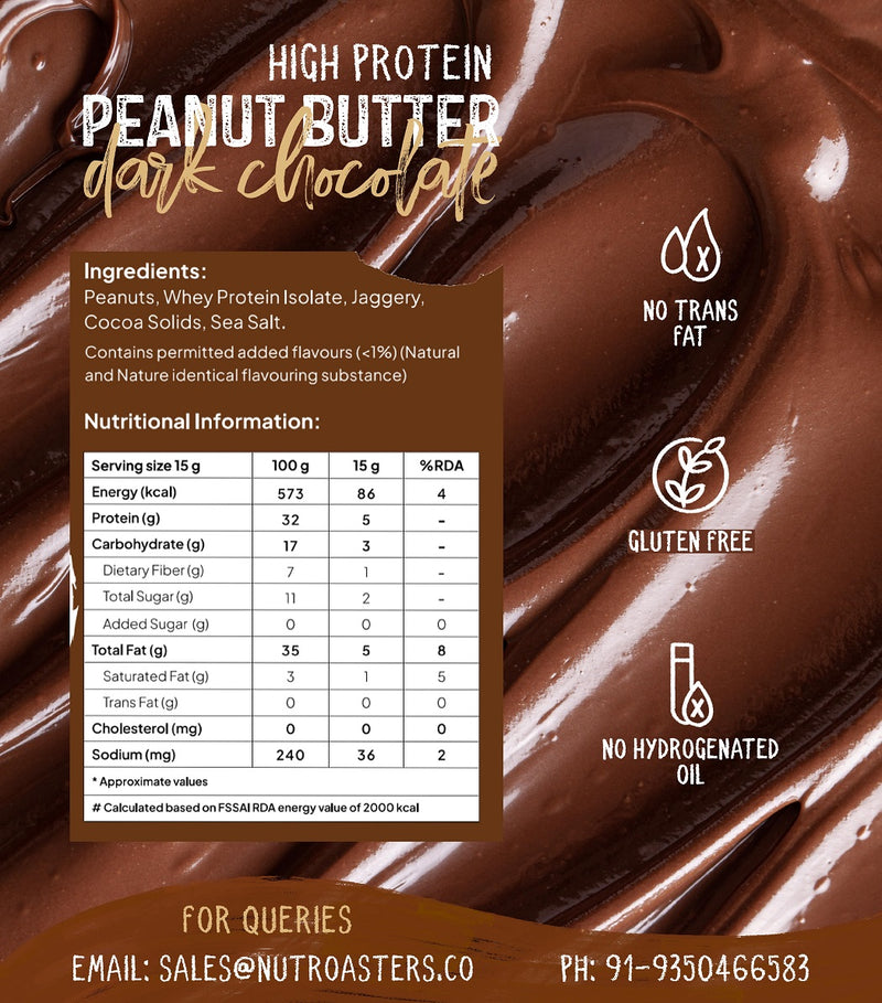 Load image into Gallery viewer, High Protein Dark Chocolate Peanut Butter
