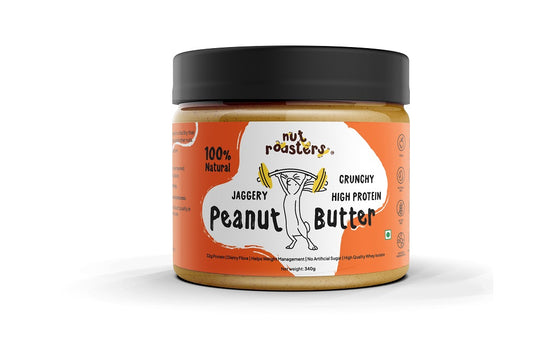 High Protein Jaggery Peanut Butter with Whey