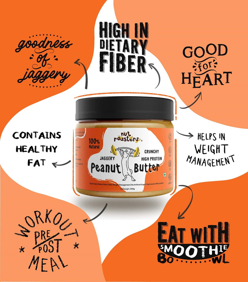 Load image into Gallery viewer, High Protein Jaggery Peanut Butter with Whey