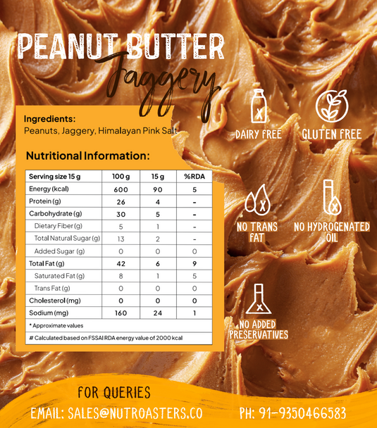 Jaggery Flavored Peanut Butter